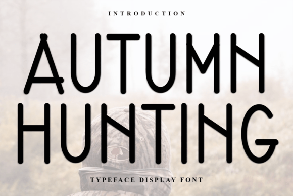 Autumn Hunting: The Festive Display Font for Holiday Campaigns
