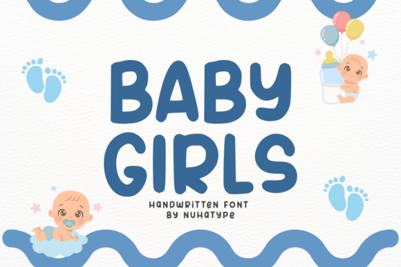 Baby Girls: A Cheerful Display Font for Editorial Design