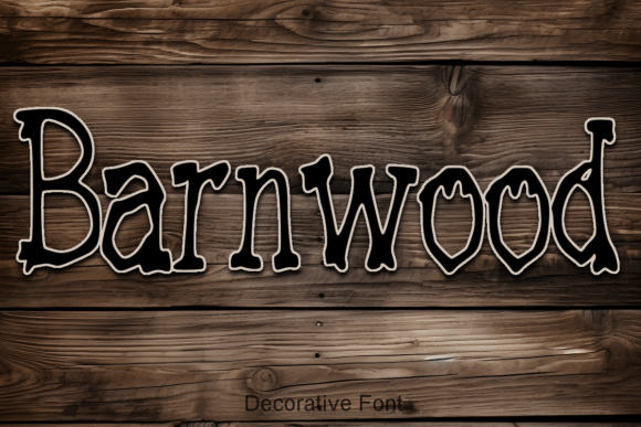 Barnwood: The Rustic Serif Font for Handmade Shop Branding
