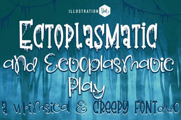 Ectoplasmatic Duo: A Spooky Hand-Crafted Typeface for Makers