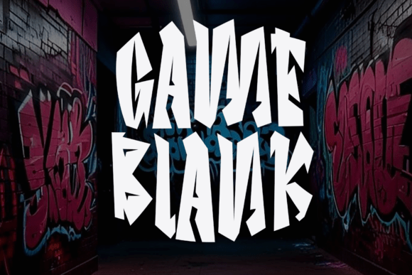 Game Blank: The Script Font for Sophisticated Editorial Design