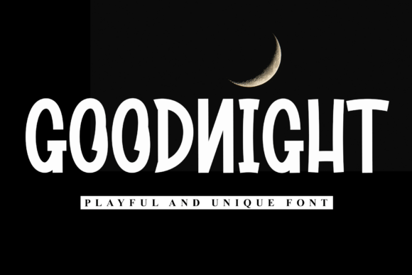 Goodnight: The Modern Display Typeface for Scroll-Stopping Campaigns