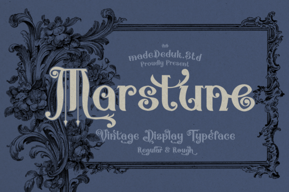 Marstune: The Vintage Display Font for Stronger Brand Identity