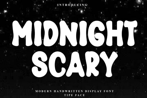 Midnight Scary: The Creative Display Font for Scroll-Stopping Visuals