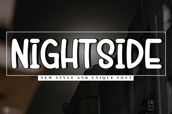 Nightside: The Warm Display Font for Modern Campaigns