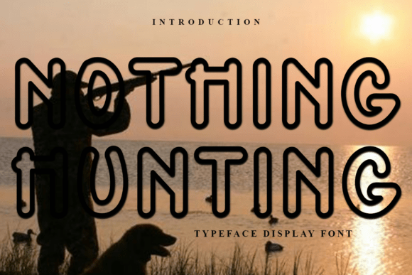 Nothing Hunting: The Festive Typeface for Holiday Branding