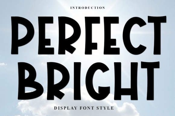Perfect Bright: A Festive Display Typeface for Holiday Web Design