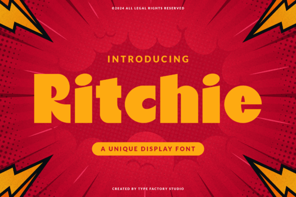 Ritchie: The Bold Display Font for Scroll-Stopping Campaigns