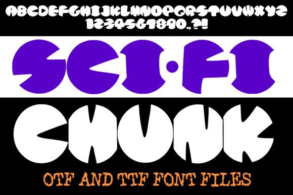 Sci-fi Chunk: The Futuristic Display Typeface for Modern Web Design