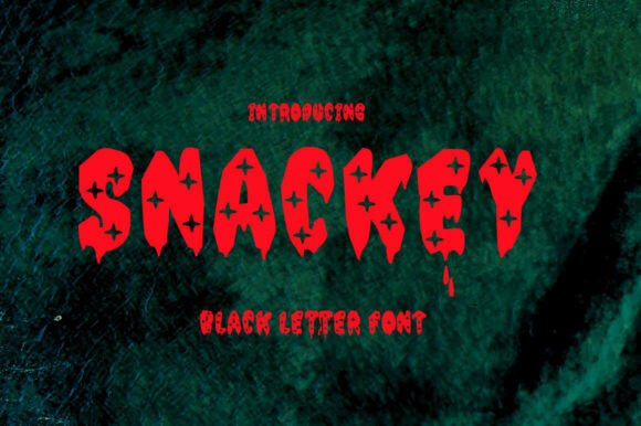 Snackey: The Unique Display Font for Standout Branding