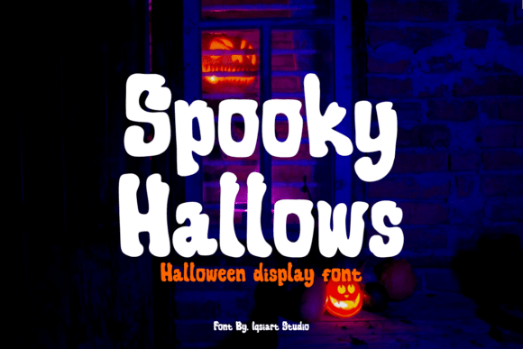 Spooky Hallows: The Halloween Display Font for Bold Campaigns