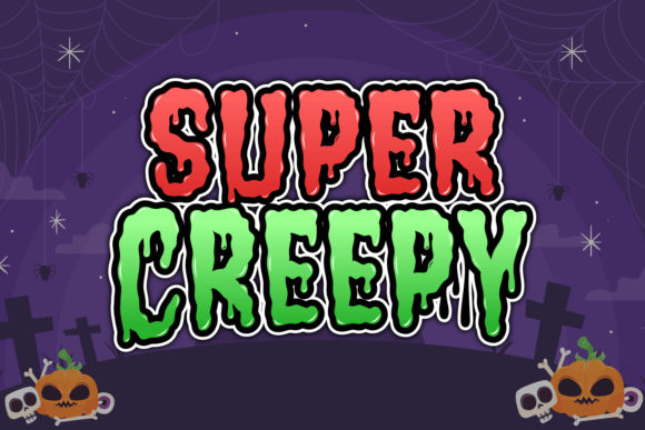 Super Creepy: The Perfect Display Typeface for Spooky Branding