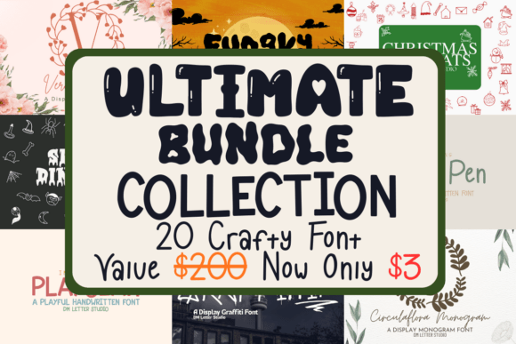 Ultimate Bundle Collection: The Premium Typeface for Bold Campaigns