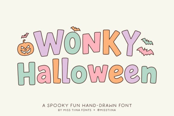 Wonky Halloween: The Spooky Display Font for Scroll-Stopping Campaigns