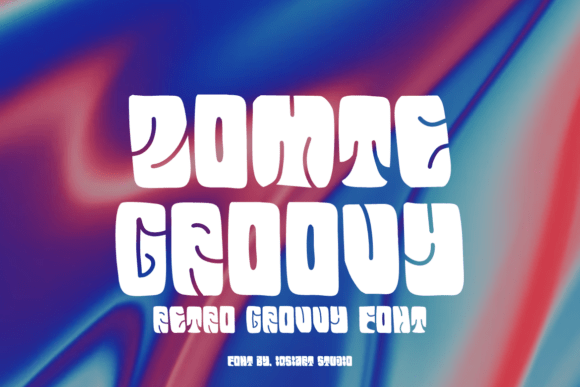 Zomte Groovy: A Quirky Display Font for Creative Branding